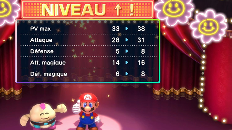 augmenter la Défense dans Super Mario RPG