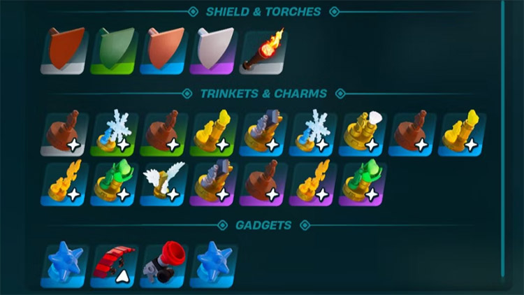 Liste de toutes les amulettes Lego Fortnite