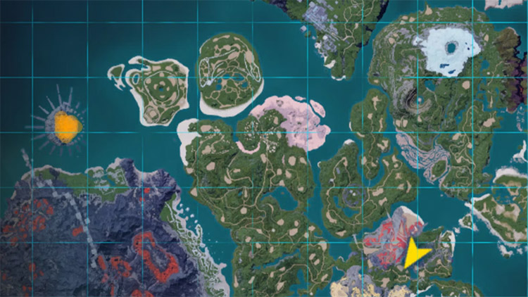 Emplacement et Habitat de Warsect 