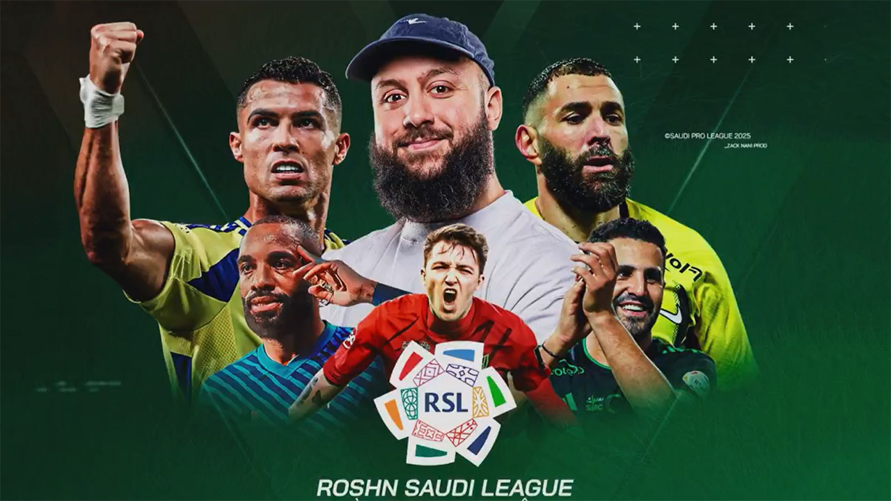 Zack Nani streamer diffuseur de la Saudi Pro League