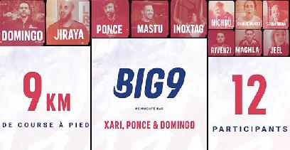 BIG 9 : Une compétition de course à pied entre streamers par Domingo