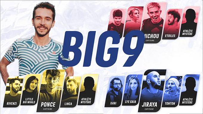 BIG 9 : 2ème édition de la course à pied spéciale streamers en équipes