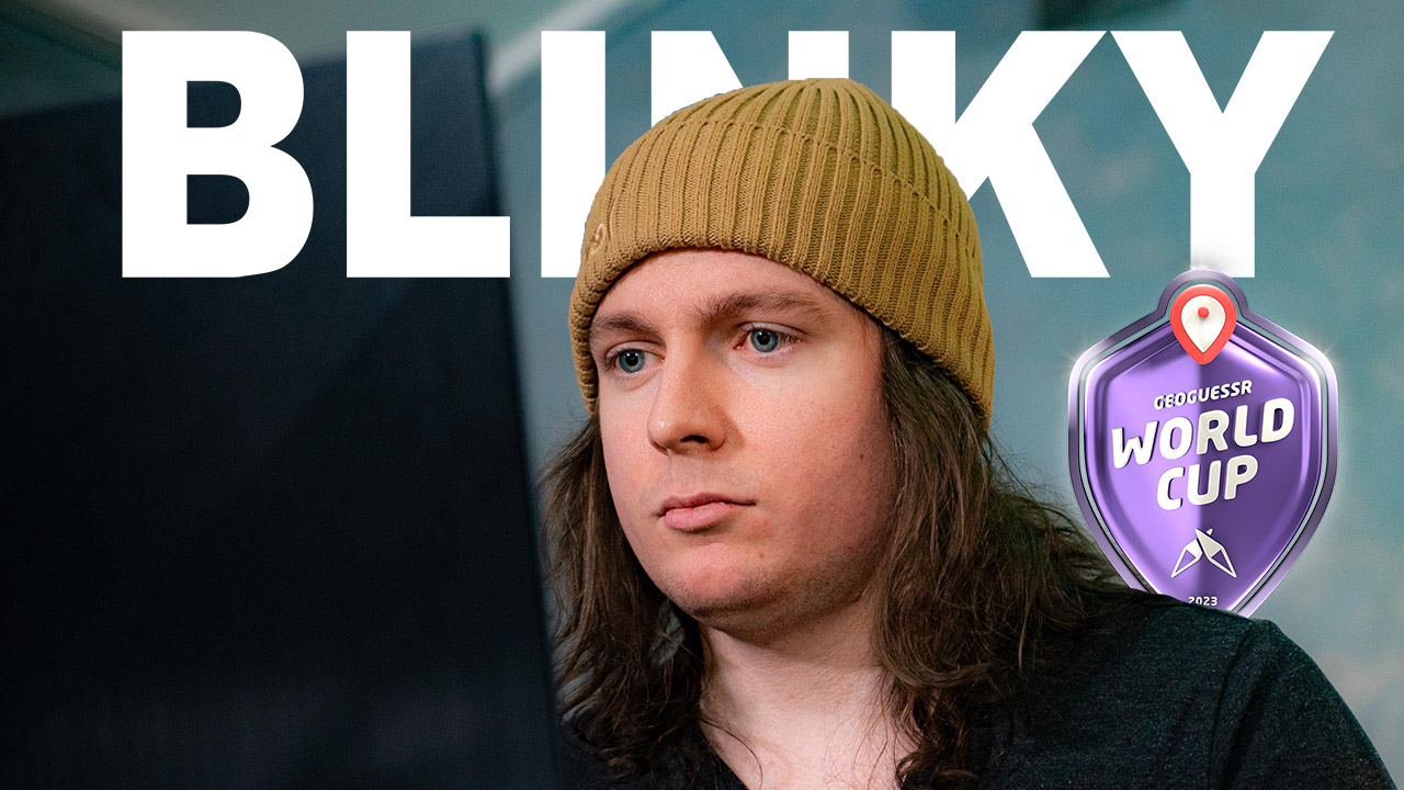 Blinky, le seul français en liste pour la World Cup 2023 sur GeoGuessr