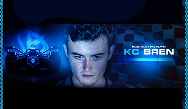 Bren rejoint l'écurie de la kameto corp sur le jeu trackmania