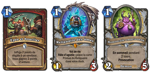 Les cartes avec 1 de mana