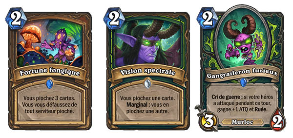 Les cartes avec 2 de mana