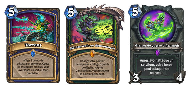Les cartes avec 5 de mana
