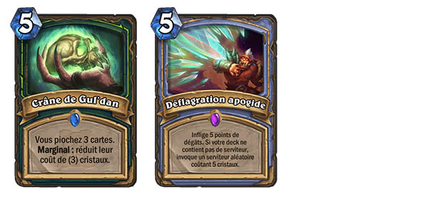 Les cartes avec 5 de mana