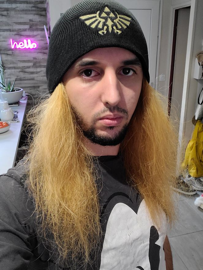 teinture blonde cheveux Jiraya