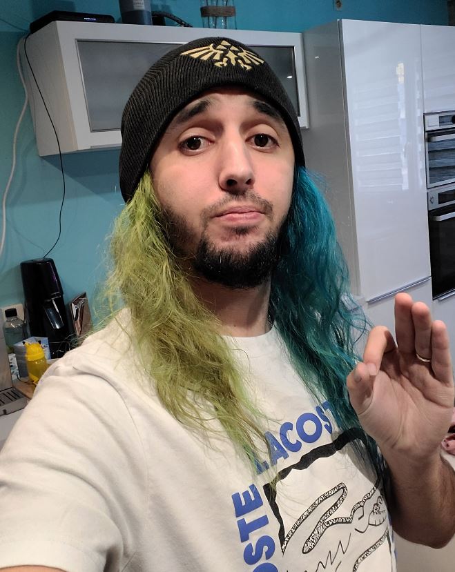 teinture cheveux jiraya vert