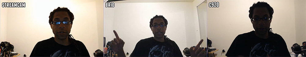 Qualité des webcams en basse lumière