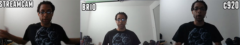 Qualité des webcams en moyenne luminosité