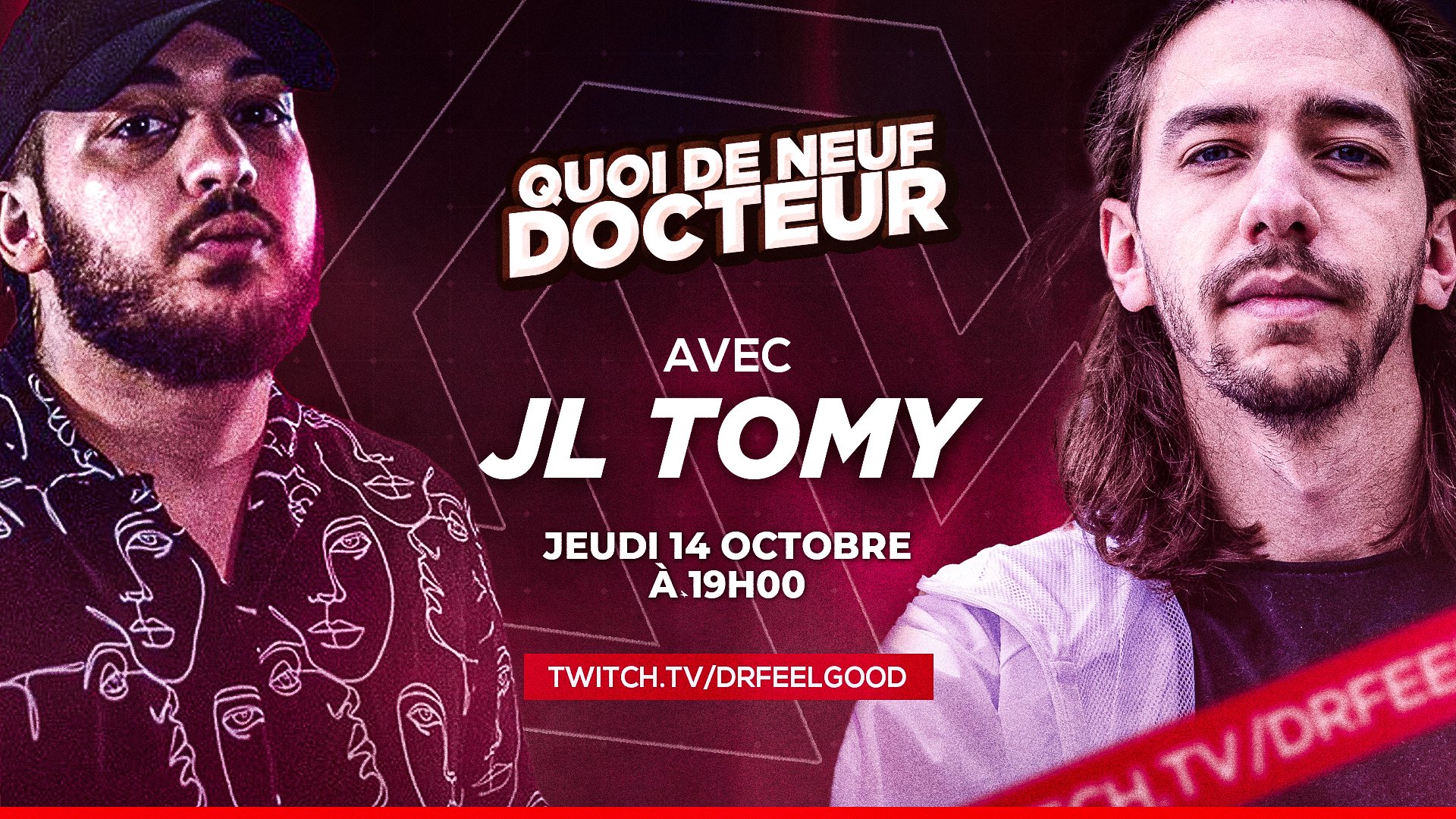 DFG reçoit JL Tomy dans Quoi de Neuf Docteur