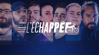L'Échappée : La course de vélo entre 8 streamers organisé par Domingo