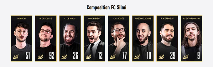 membres de l'équipe FC Silmi