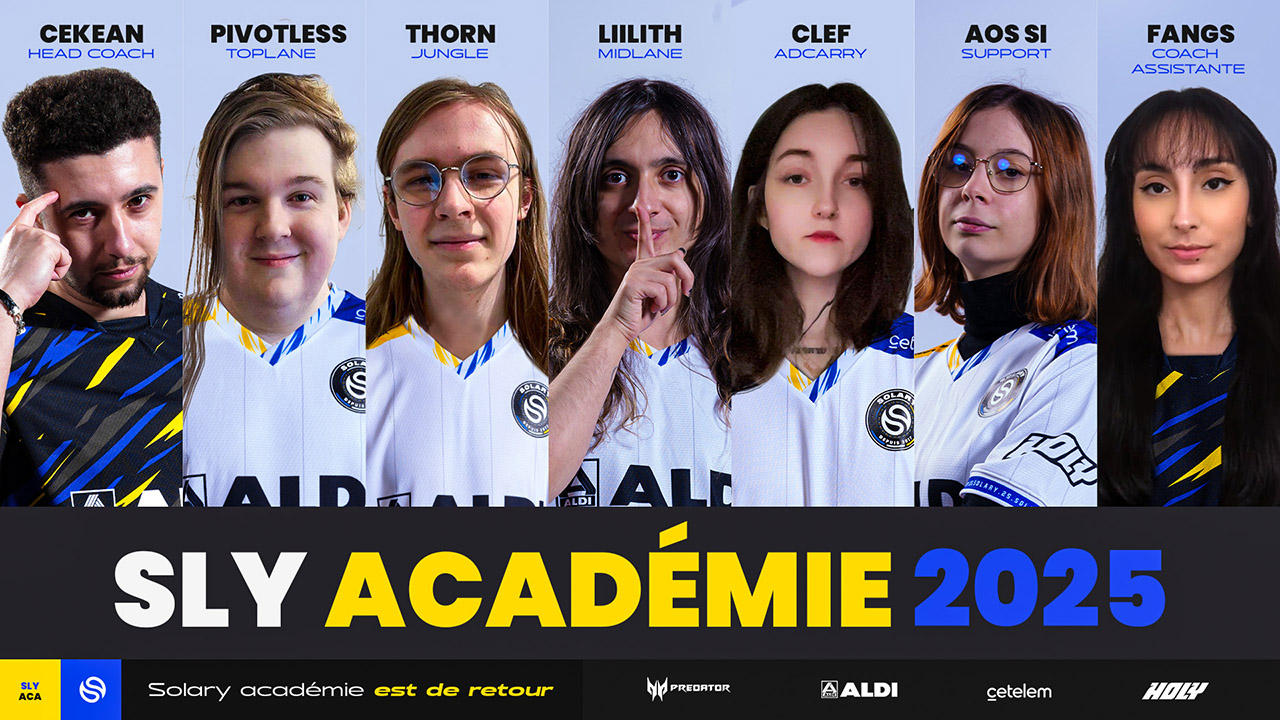 La nouvelle équipe féminine de Solary sur League of Legends fait débat sur les réseaux sociaux