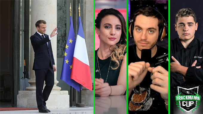 Les acteurs de l'Esport Français invité par Emmanuel Macron à l'Élysée
