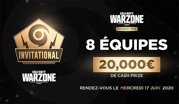 GFight Invitational de Gotaga - Tounoi avec 20 000 € de gains sur COD WarZone