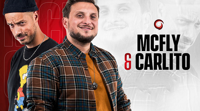 Gotaga reçoit McFly et Carlito pour une soirée gaming