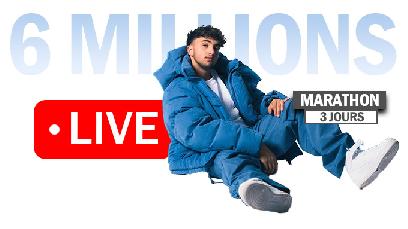 Inoxtag : Un live de 3 jours pour fêter ses 6 millions d'abonnés sur YouTube