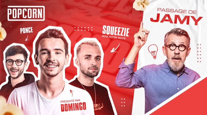 Jamy gourmaud et Squeezie seront dans l