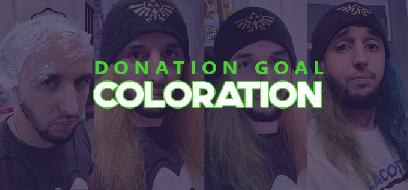 Jiraya se teint le cheveux pour son donation goal ZEvent