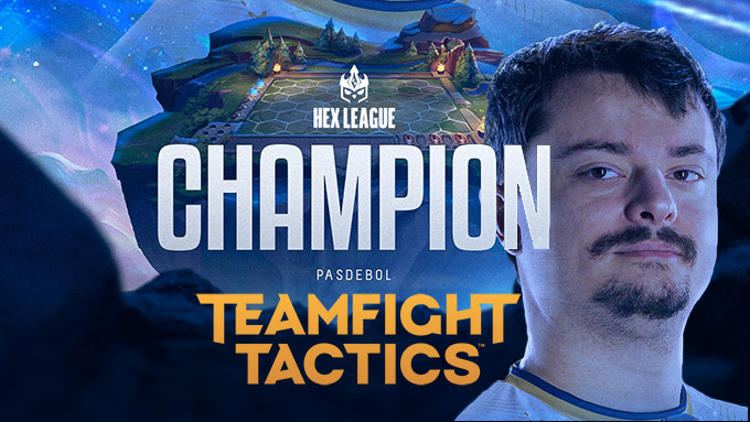 TFT : Le joueur PasdeBol remporte le championnat français « Hex League  »