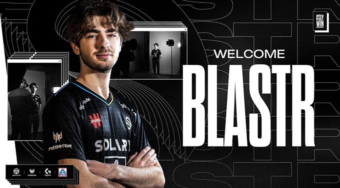 BlastR : Le joueur pro Fortnite rejoint Solary