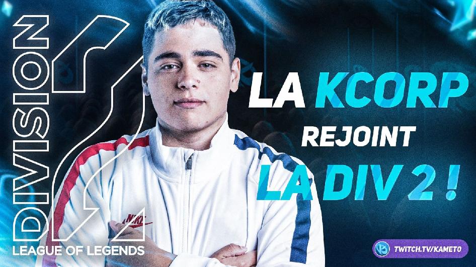La Kameto Corp acquière une place Esport sur League of Legends 