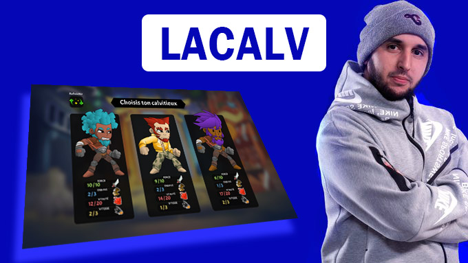 LaCalv : Le propre jeu navigateur de combat du streamer Jiraya