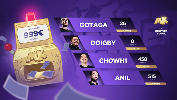 Masterkill cagnotte finale