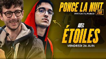 Ponce la nuit revient en live avec Etoiles en invité