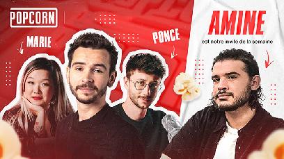 Le Talk-Show Popcorn reçoit l'invité Aminematue