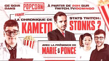 Popcorn reçoit Kameto avec une nouvelle chronique