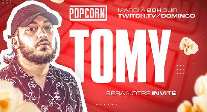 Popcorn reçoit le célèbre streamer JL Tomy