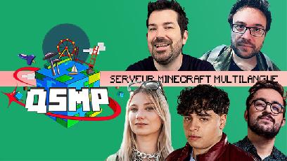 QSMP : Le serveur Minecraft multilingue mondial entre streamers