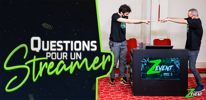 Questions pour un streamer avec Samuel Etienne au Z Event 2020