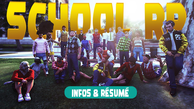 School RP : Le serveur GTAV d'aminematue avec pleins de streamers