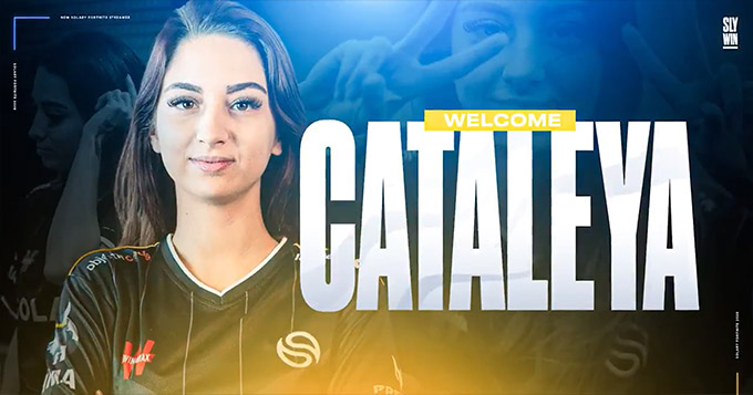 Solary Fortnite recrute la streameuse Cataleya