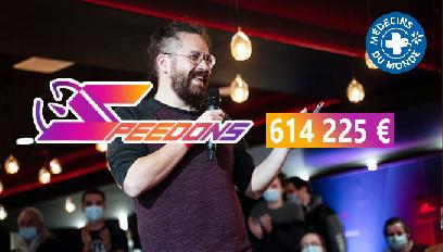 Speedons : 614 255 € récoltés pour Médecins du Monde