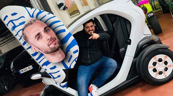 Squeezie offre une voiture à Doigby en direct sur Twitch