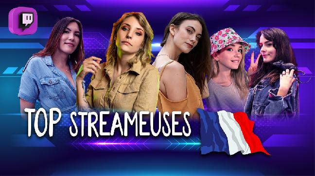 Top 12 des streameuses Twitch les plus populaires / suivies en France