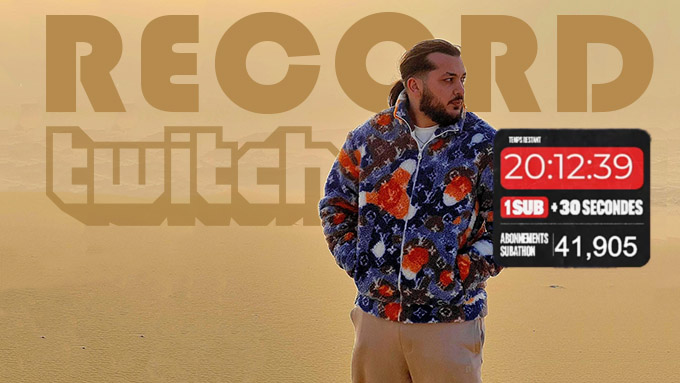 Subathon Twitch : Jl Tomy bat le record du nombre d