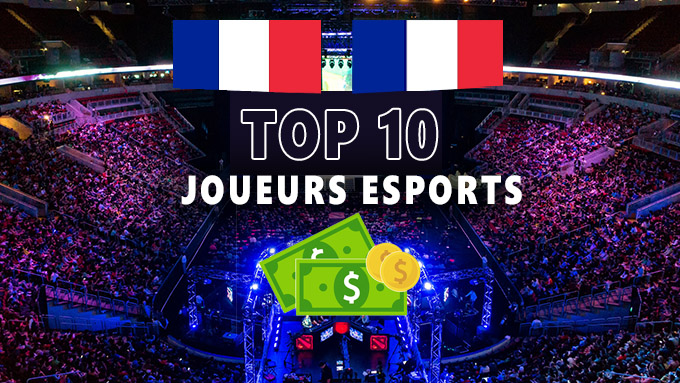 Top 10 : Joueurs esports ayant gagnés de plus d