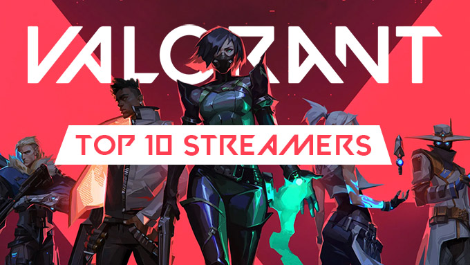 Top 10 des streamers Valorant français sur Twitch
