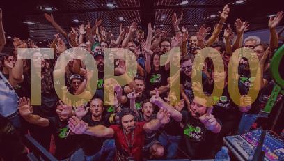 Top 100 des meilleures audiences francophones sur Twitch en 2020