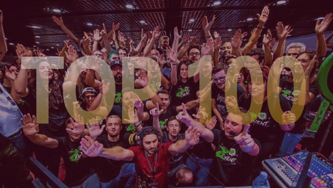 Top 100 des meilleures audiences sur Twitch en 2020