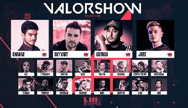 Valorshow  : un tournoi spécial streamers débarque sur Twitch 