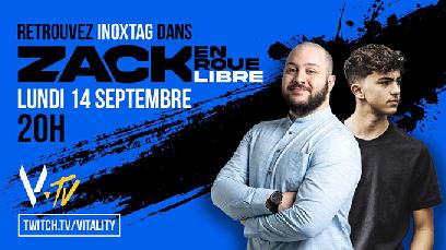 Zack en roue libre est de retour avec InoxTag en premier invité