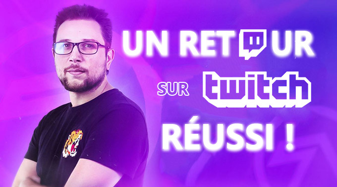 Le retour du streamer Zankioh sur Twitch, une réussite